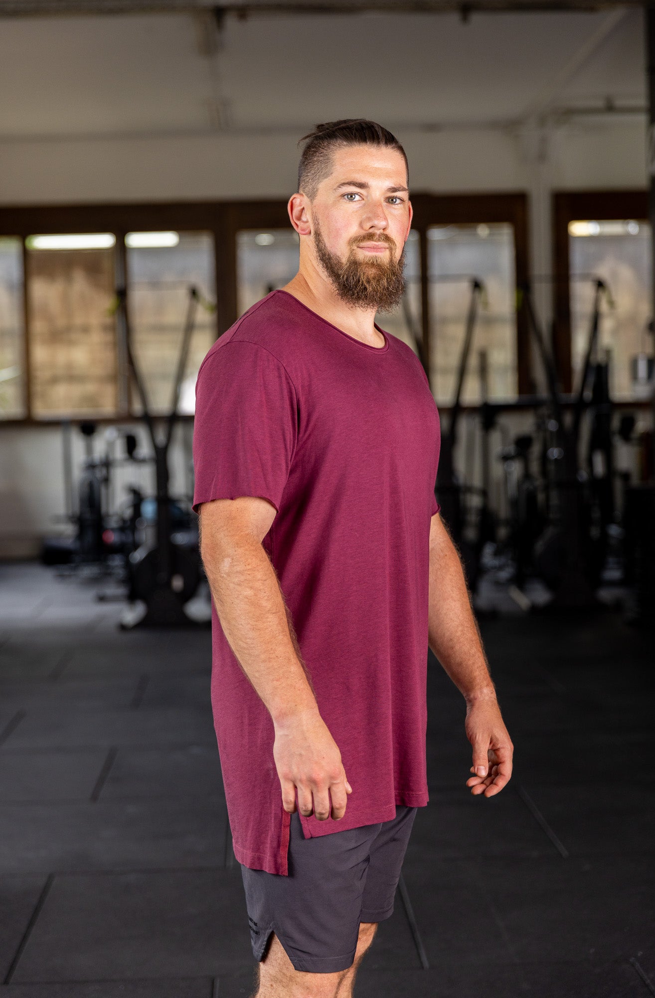 LFT HMBL T-Shirt burgundy