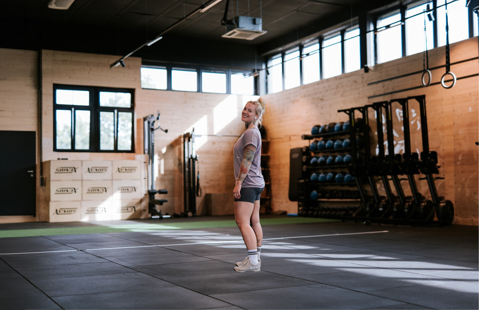Ladies t-shirt lavender