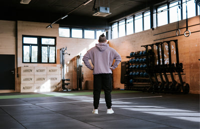 Men hoodie lavender