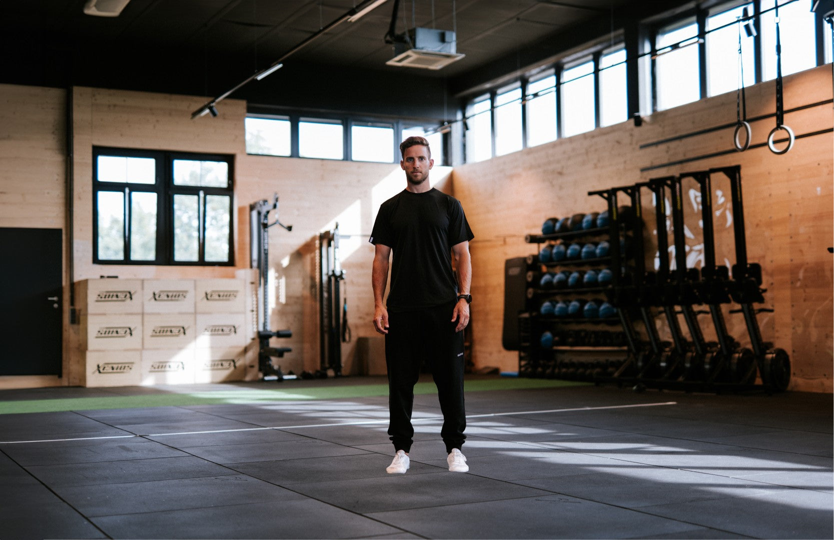 Men t-shirt "Valued beyond reps" black