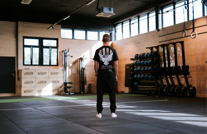 Men t-shirt "Valued beyond reps" black