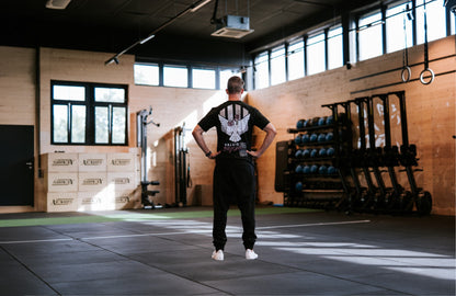 Men t-shirt "Valued beyond reps" black