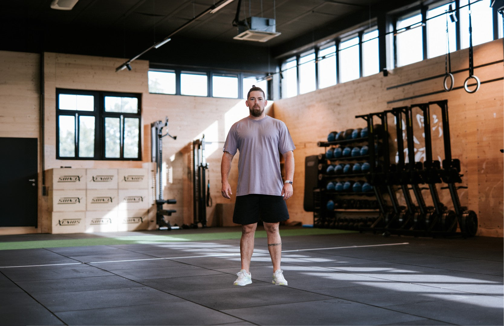 Men t-shirt lavender