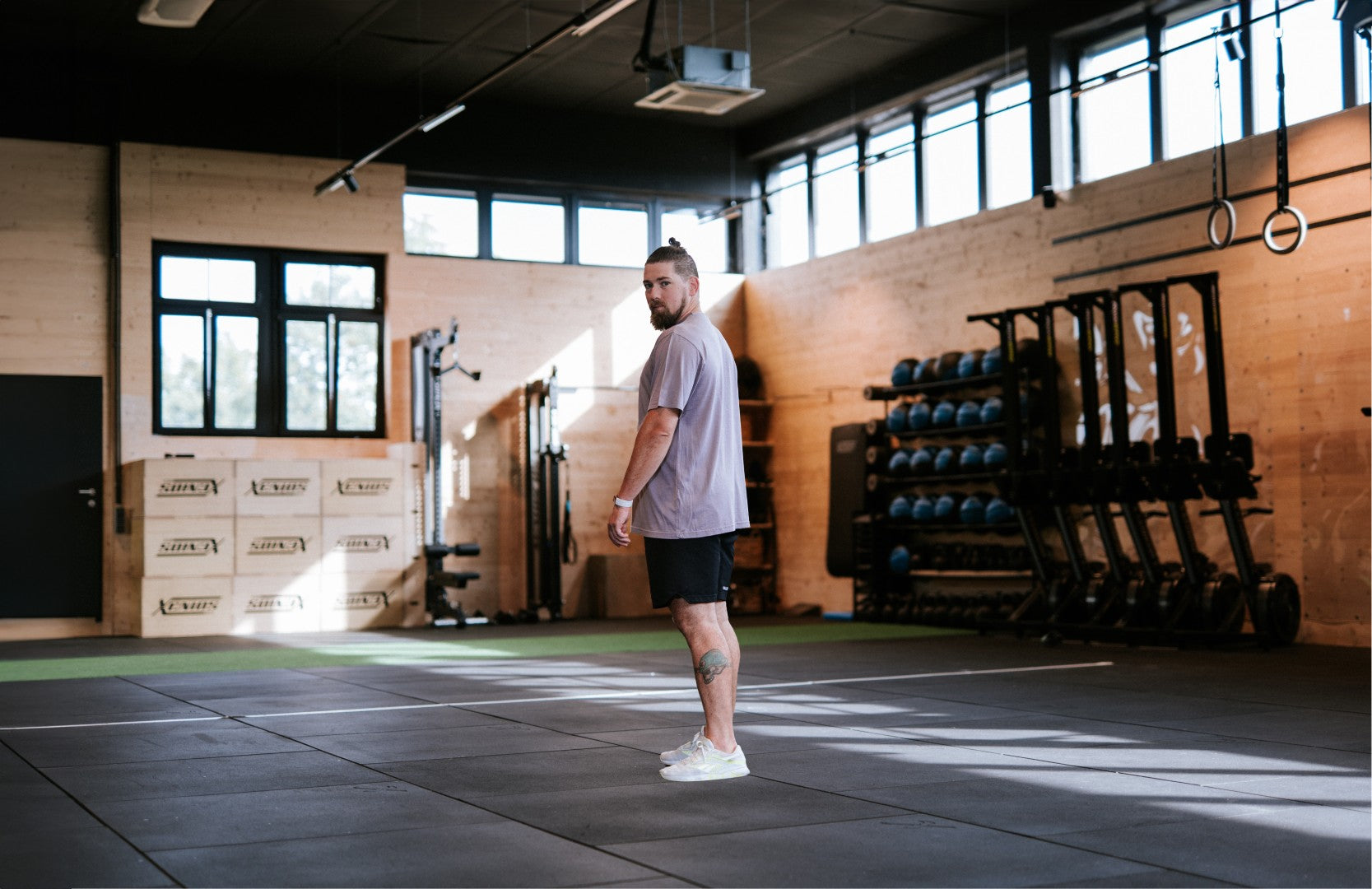 Men t-shirt lavender