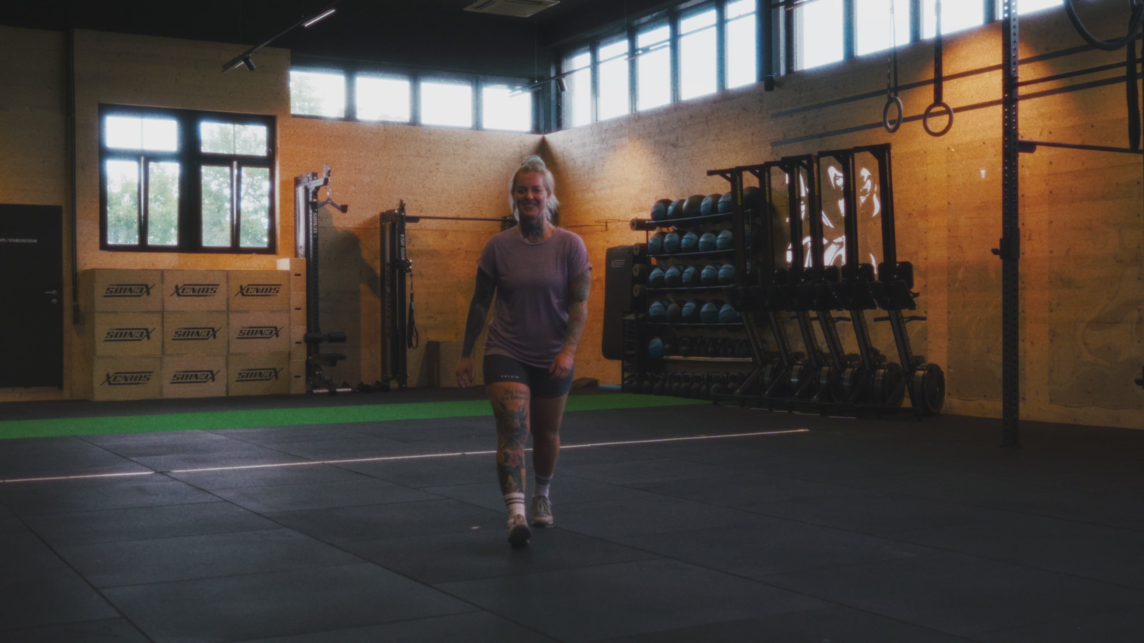 Ladies t-shirt lavender