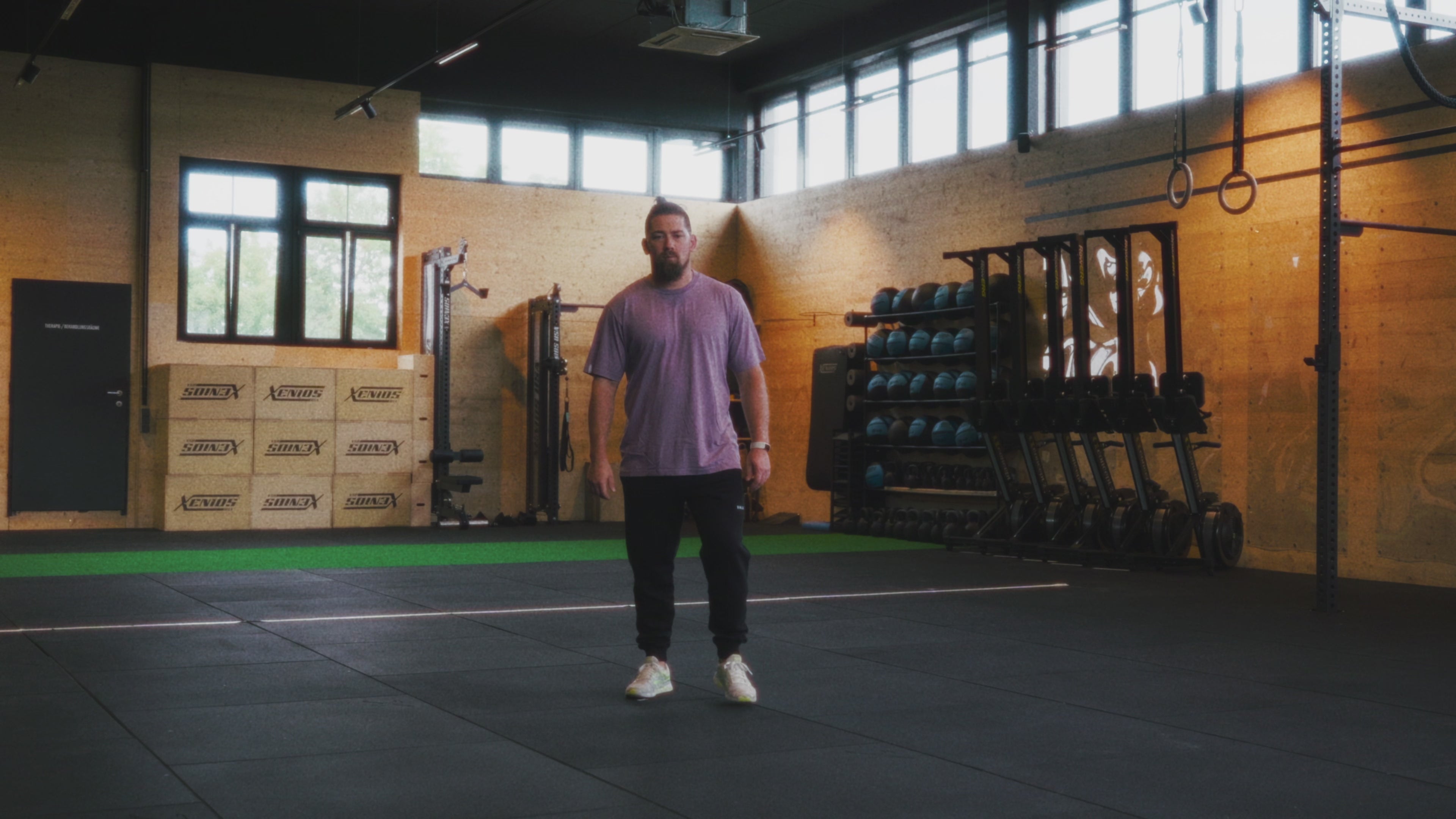 Men sweat pant black