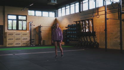 Ladies hoodie lavender