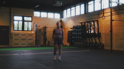 Ladies tank top cropped lavender