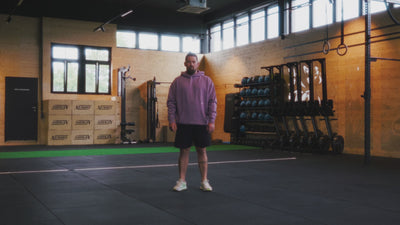 Men hoodie lavender