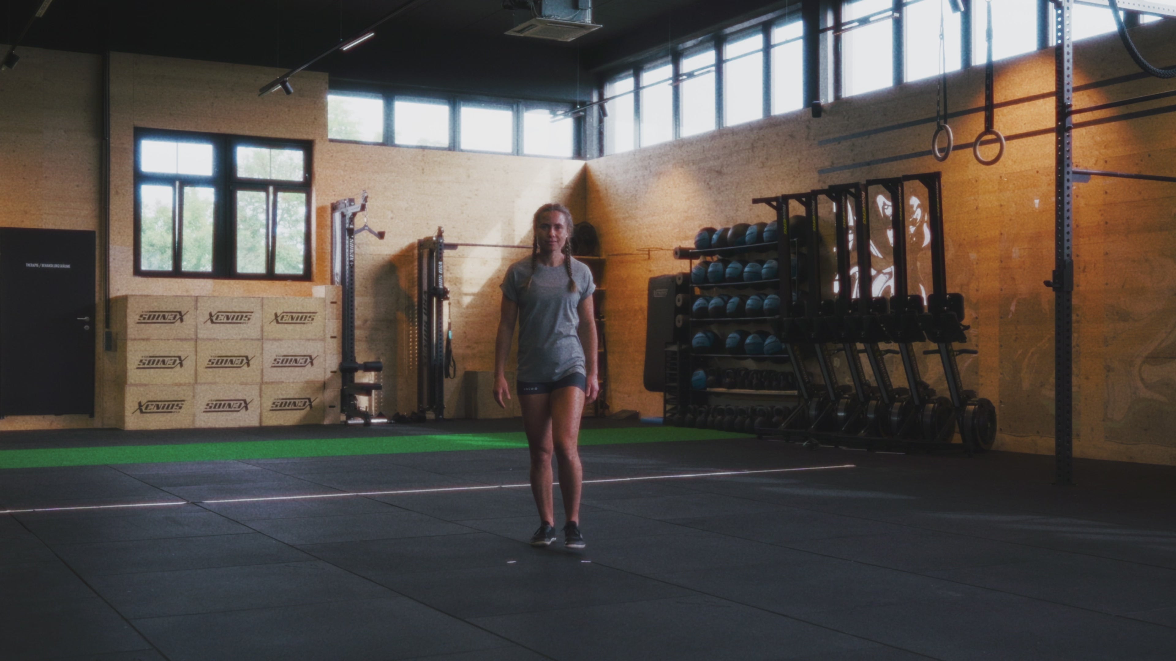 Ladies t-shirt light grey