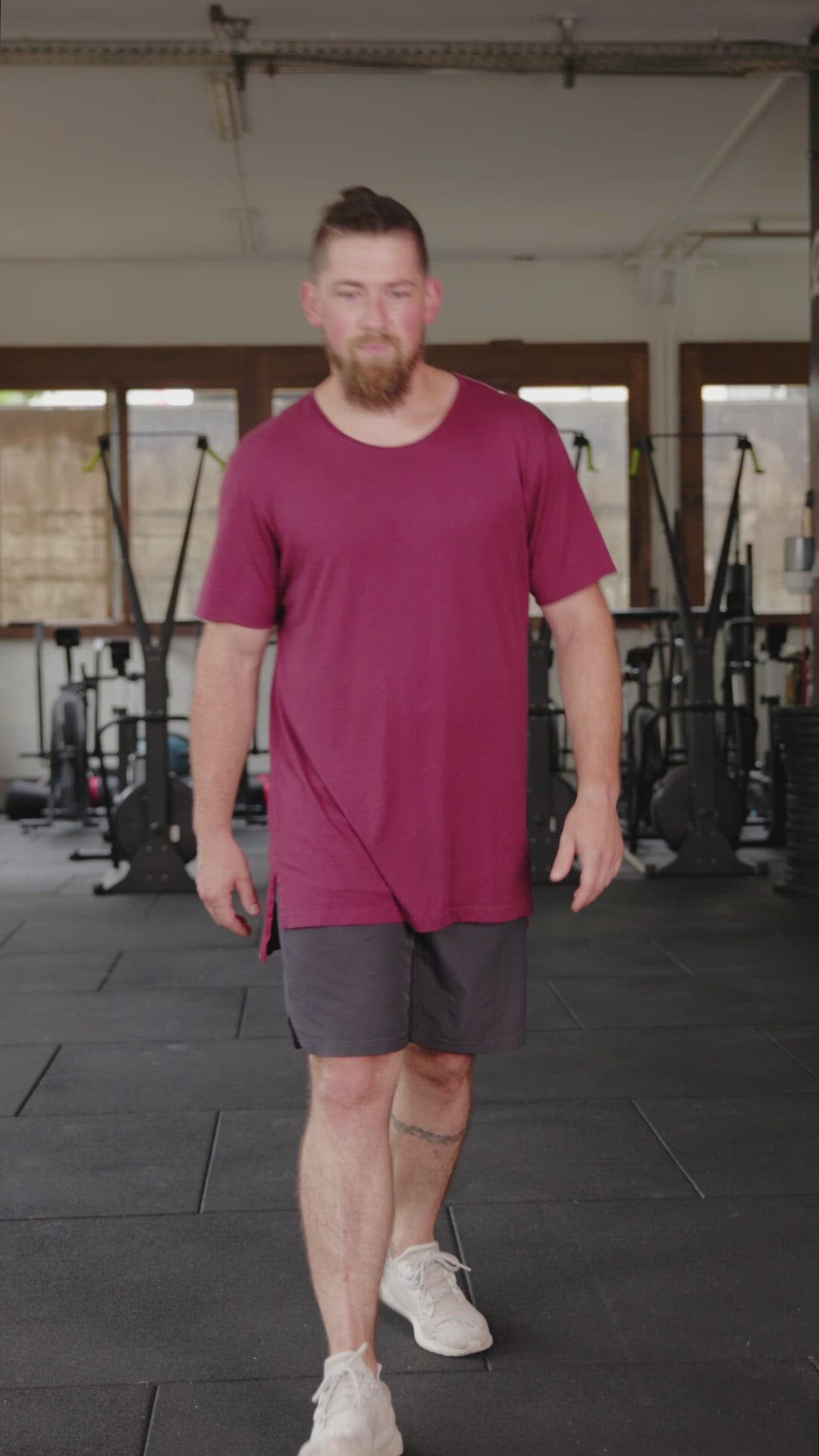 LFT HMBL T-Shirt burgundy