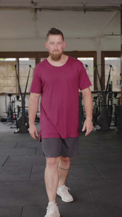 LFT HMBL T-Shirt burgundy