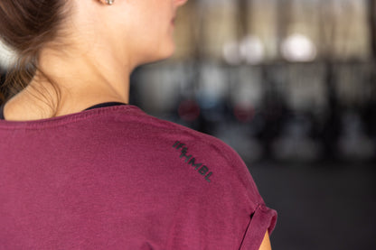 LFT HMBL T-Shirt burgundy