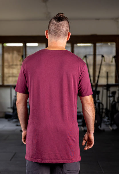LFT HMBL T-Shirt burgundy
