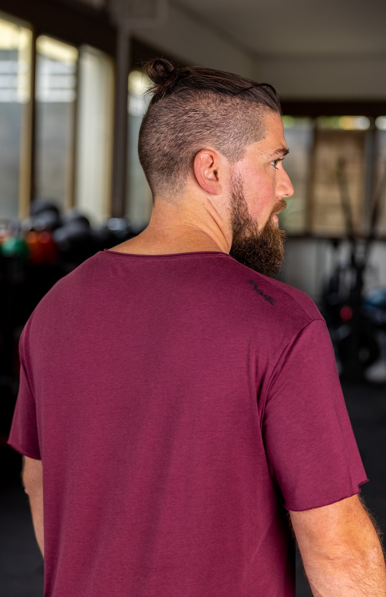 LFT HMBL T-Shirt burgundy