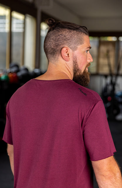 LFT HMBL T-Shirt burgundy